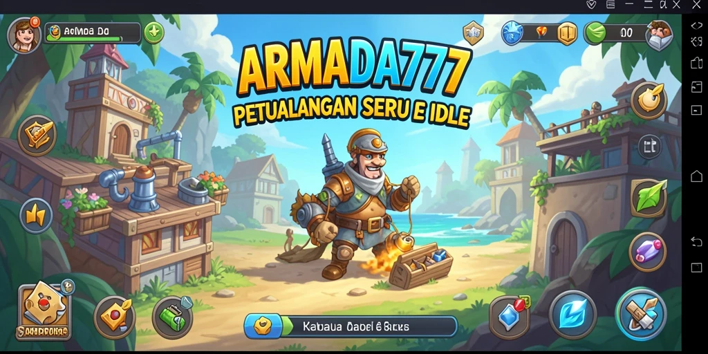 Tampilan gameplay menarik di ARMADA777 dengan petualangan seru.