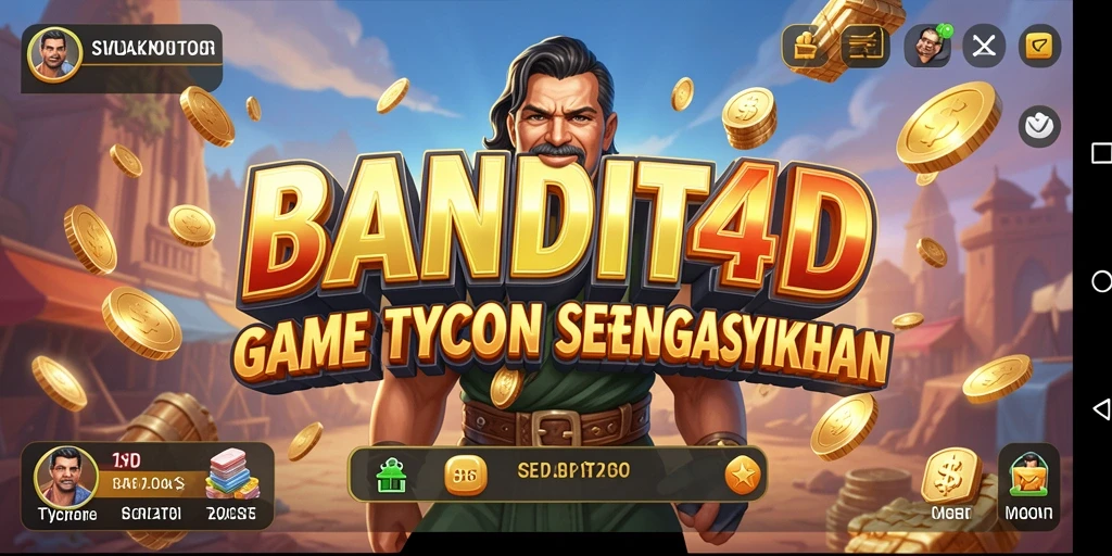 Tampilan gameplay BANDIT4D yang memukau dan strategis.