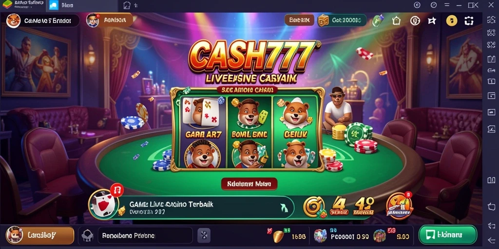 Gameplay Live Casino yang mendebarkan di CASH777 dengan dealer profesional.