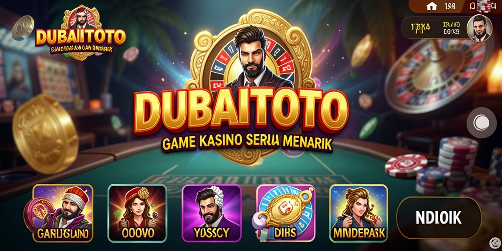 Tampilan gameplay seru dan mendebarkan dari DUBAITOTO.
