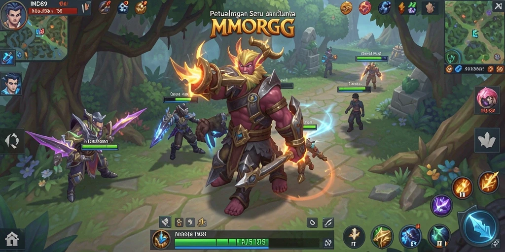 Tampilan gameplay seru di dunia fantasi <strong>IND89</strong>.