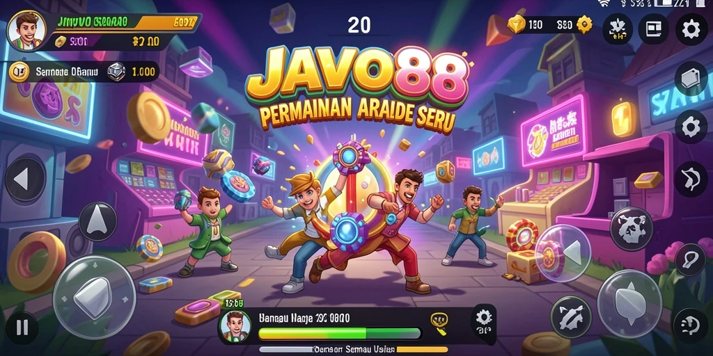 Tampilan gameplay JAVO88 yang seru dan menantang.