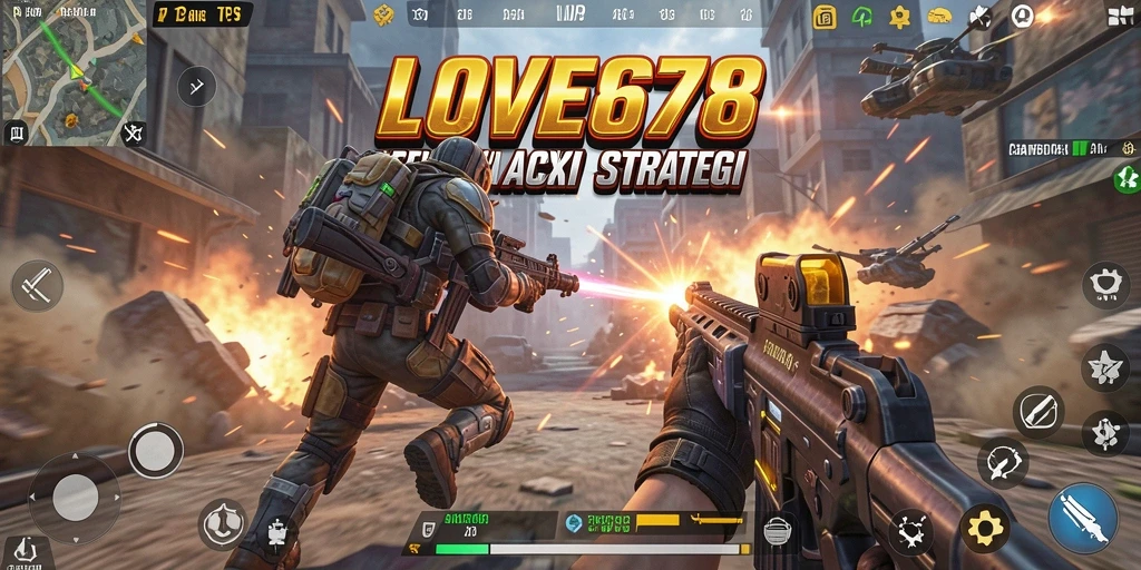Tampilan gameplay LOVE678 yang menegangkan dan seru di TPS.
