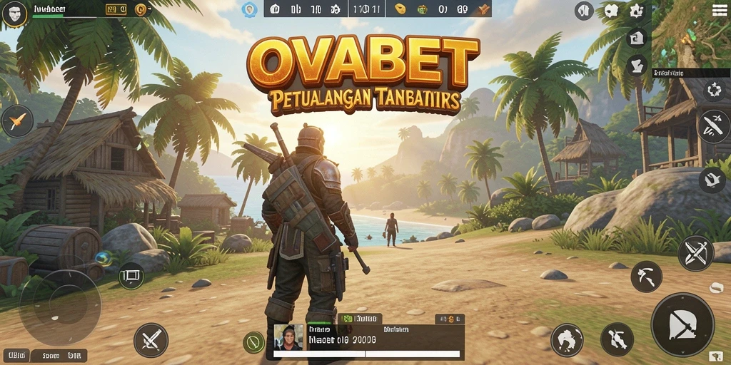 Tampilan gameplay OVABET yang menakjubkan dalam dunia terbuka.