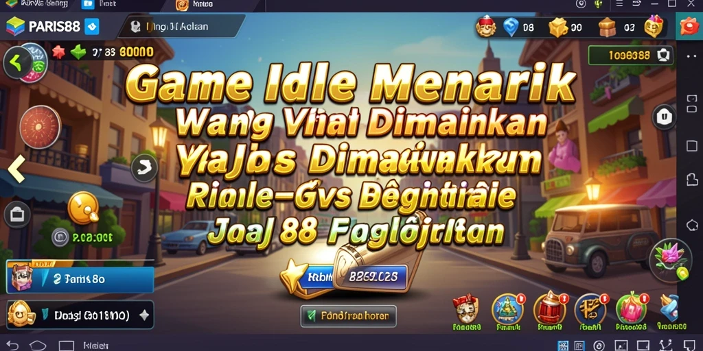 Tampilan gameplay PARIS88 yang mengasyikkan dalam kategori Idle.