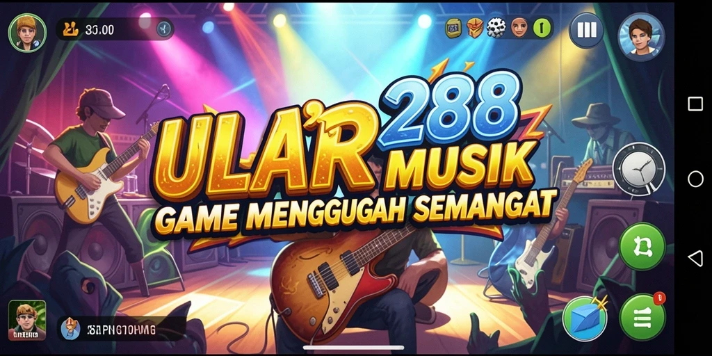 Tampilan gameplay yang seru di ULAR288 saat beraksi.